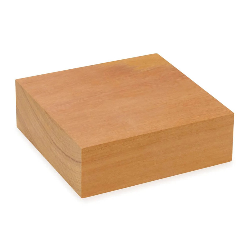 Araracanga Wood Turning Stock - Thickness:2" - Width:6" - Length:6"